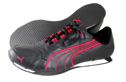 PUMA Saloh Lt 2 Womens Blk Red Sneakers Shoes