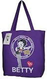 Betty Boop Large Purple Tote