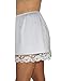 Underworks Pettipants Cotton Knit Culotte Slip Bloomers Split Skirt 4-inch Inseam