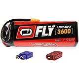 Venom Fly 30C 6S 3600mAh 22.2V LiPo Battery with Universal 2.0 Plug (XT60/Deans/EC3) for RC Airplane & Helicopter