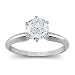 1.05 CT Round Brilliant Diamond Solitaire Engagement Ring