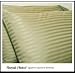 Royal Hotel's 1200 Thread Count 4pc King Size Bed Sheet Set 100% Egyptian Cotton, Sateen Stripe, Deep Pocket, 1200 TC, Stripe Sage-Green