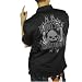 Mens Harley Davidson Black Skull & Flame design short sleeve shirt. 100% cotton and machine washable. Embroidered logos throughout: large logo on back and smaller logo on front chest pocket. Very high quality authentic collector's item from the true American Legend.