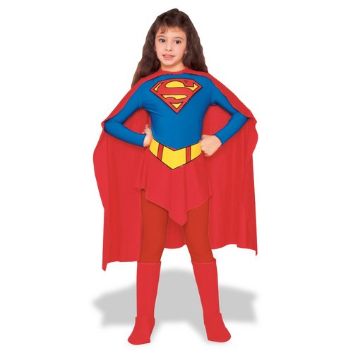 Childrens Toyshop  Toys : Fancy Dress: Child Supergirl Costume