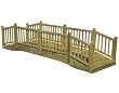 5 x 12 Tacoma, 2 x 2 Rail Treated Pine Bridge