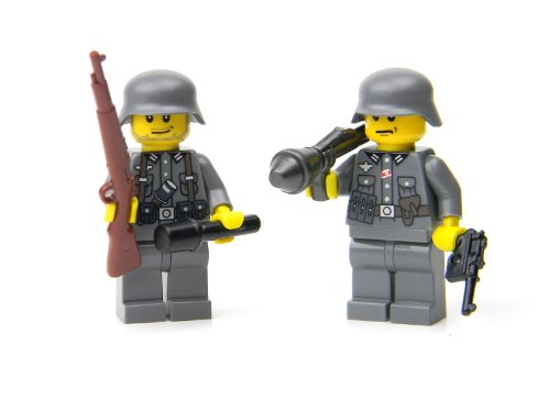 German WW2 Soldiers Panzerfaust - Battle Brick Custom MinifiguresB00CQ9Z85U