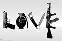 Steez (Love, Weapons) Art Poster Print - 24x36