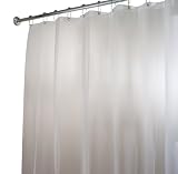 InterDesign EVA X-Wide Shower Curtain Liner - Clear Frost