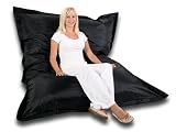 SISK03schwarz Sitzsack outdoor ca. 180x140cm schwarz