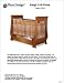 Clasic Sleigh Crib with Drawer Woodworking Plans