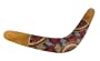 Aboriginal Dot Painted Boomerang Wall Decor Home