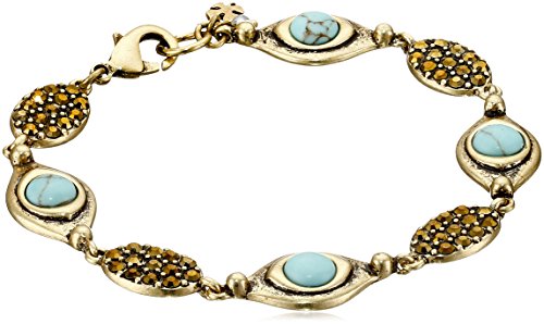 Lucky Brand Turquoise Link Bracelet, 8