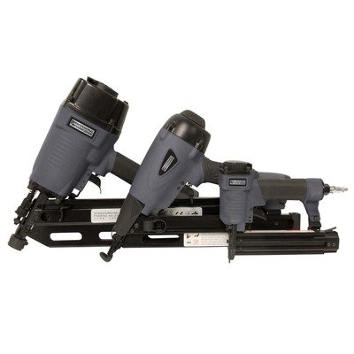 Professional Woodworker 7613 3 Piece Pneumatic Nailer Combo Kit