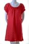 Poppy Garden Jacquard Bow Back Shift Dress Red S