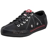 Helly Hansen Men's Latitude 90 Leather Sneaker,Ebony/Steel/Chili,9 M