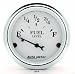 Auto Meter | 1605 2 1/16 Old Tyme White - Fuel Level Gauge - 73 Ohm Empty / 8-12 Ohm Full