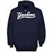 Nike New York Yankees Navy Blue Tackle Twill Hoody Sweatshirt