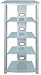 LSI Furniture Square Shelving Unit (White)
