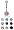 Belly button ring by GlitZ JewelZ ? - Made with 8mm CZ Pink Sapphire and comes with 6mm top gem ball - Surgical steel bar - gently packed in a lovely velvet pouch - Bar size 1/2' (12mm)