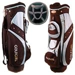 Golf Girl Deluxe Powder Blue & Black Cart Bag