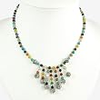 Handmade Agate & Silver Necklace