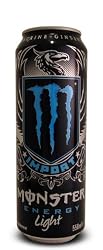 8 Pack - Monster Energy - Import Light - 18.6oz.