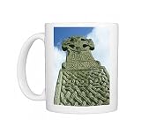 Celtic cross, Carew, Pembrokeshire, Wales, United Kingdom, Europe Photo Mugs