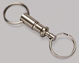 Hy-Ko #KC116-CLIP SLV Pull Apart Key Ring
