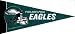 Football Pennants: NFL Mini Philadelphia Eagles Pennant