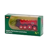 Brio BRIO 33223 Wooden Railway System: Mighty Red Action Loco