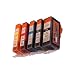 5 Druckerpatronen f�r Canon mit Chip, ersetzt PGI-525BK CLI-526BK CLI-526C CLI-526M CLI-526Y, schwarz(525BK) schwarz(526BK) cyan(526C) rot(526M) gelb(526Y)