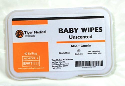 (20-Packs) Aloe &amp; Lanolin Baby Wipes Travel Pack - Unscented - 40ct