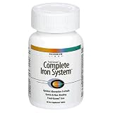 Rainbow Light Complete Iron System Food-Grown Iron Supplement Tablets, 60-Count Bottles (Pack of 2)