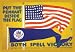 Put the Pennant Beside the Flag 12x18 Giclee on canvas