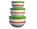 Pfaltzgraff Pistoulet 6-Piece Enamel on Steel Bowl Set, Large