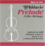 D'Addario Prelude 4/4 Cello String Set Medium