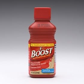 Novartis Nutrition Boost Nutritional Drink - Chocolate, 8 oz - Model 85514 - Case of 24 Bottles