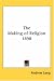 Book The Making of Religion 1898