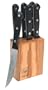 Wusthof Gourmet 7-Piece Steak-Knife Set with Oak Block