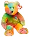 Ty Beanie Buddies Peace the Bear Retired