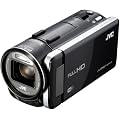 JVC GZ-GX1BEU Full-HD Camcorder (10,6 Megapixel, 8,9 cm (3,5 Zoll) Display, 10-fach opt. Zoom, HDMI, WiFi, USB 2.0) HD-Objektiv GT mit F1.2 schwarz