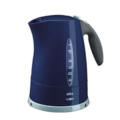 Braun AquaExpress Jewel Ed. WK308 si-blau Wasserkocher silber-blau