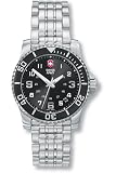 WOMENS VICTORINOX SWISS ARMY STEEL MAVERICK II DATE WATCH 24138