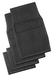 Kraco PR504BLACK 4-Piece Value Rubber Mat Set - Parent