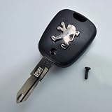 2 Buttons Key Case For Peugeot Remote 206 106 306 405 No Chips Inside