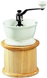 T&G Coffee Mill in Hevea Wood with Ceramic Bowl Gift Set  from T&G Woodware Limited