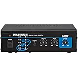 Pyle Home PCA4 Mini 2x120 Watt Stereo Power Amplifier