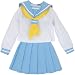 セーラー服set 白×水色