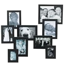10 Wood Frames in a Box Set, Black