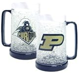 Purdue Boilermakers Crystal Freezer Mug